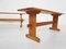 Scandinavian Modern Pine Wood Benches, 1960s, Set of 2, Image 11