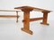 Set of Scandinavian Modern Pine Wood Benches, 1960s 11