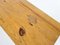 Set of Scandinavian Modern Pine Wood Benches, 1960s 10