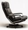 Danish Black Leather Lounge Chair, Image 2