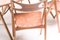 Sawbuck Stühle von Hans J. Wegner, 4er Set 5