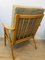 Fauteuil Boomerang Jaune-Beige de Ton, 1960s 8