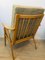 Gelb-Beige Boomerang Sessel von Ton, 1960er 8