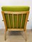 Green Boomerang Armchair from Ton, 1960s 5