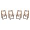 Trieste Chairs in the Style of Aldo Jacober, 1960s, Set of 4, Image 1