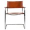 Poltrona S34 color cognac di Mart Stam e Marcel Breuer, anni '70, Immagine 2