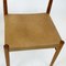 Moderne skandinavische Esszimmerstühle aus Teak von HW Klein für Bramin, 2er Set 8