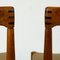Moderne skandinavische Esszimmerstühle aus Teak von HW Klein für Bramin, 2er Set 10