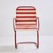 Fauteuil Bauhaus Vintage Rouge 6