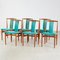 Dining Chairs in Teak by Henning Sørensen for Danex, Set of 6 1