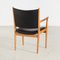 Poltrona JH-513 in teak di Hans J. Wegner, Immagine 3