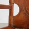 Oak Leather Lounge Chair 5