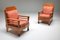Art Deco Club Chairs, Europe, 1960s, Set of 2 2