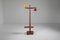 PJ-100101 Standard Lampe aus massivem Teak mit gelbem Schirm von Pierre Jeanneret 2