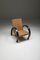 Rustikale moderne Sessel mit Fußhocker, 4er Set 13
