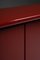 Rot lackiertes Sideboard von Giotto Stoppino für Acerbis 14