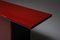 Rot lackiertes Sideboard von Giotto Stoppino für Acerbis 11