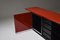 Red Lacquer Sideboard by Giotto Stoppino for Acerbis, Image 7
