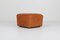 DS 47 Cognac Leather Ottoman or Stool from de Sede 2