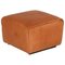 DS 47 Cognac Leather Ottoman or Stool from de Sede 1