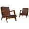 Modernist Easy Chairs by Elmar Berkovich, Set of 2 1