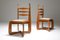 Dutch Art Deco Amsterdam School Chairs in Oak, Set of 6 2