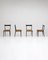 Cane and Black Lacquer Dining Chairs by Alfred Hendrickx for Belform, Set of 6 9