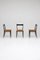 Cane and Black Lacquer Dining Chairs by Alfred Hendrickx for Belform, Set of 6, Image 3