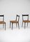 Cane and Black Lacquer Dining Chairs by Alfred Hendrickx for Belform, Set of 6 4