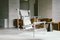 Postmoderner Sessel aus verchromtem Metall im Stil von Rietveld 10