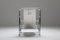 Postmoderner Sessel aus verchromtem Metall im Stil von Rietveld 4