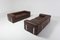 711 Sofa or Daybed in Brown Leather by Tito Agnoli for Cinova 2