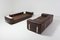 711 Sofa or Daybed in Brown Leather by Tito Agnoli for Cinova, Image 14