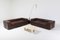 711 Sofa or Daybed in Brown Leather by Tito Agnoli for Cinova 15