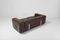 711 Sofa or Daybed in Brown Leather by Tito Agnoli for Cinova, Image 4
