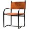 Rustic Modern Cognac Leather Chair, Image 1