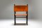 Rustic Modern Cognac Leather Chair, Image 4