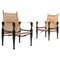Safari Chairs by Kaare Klint for Rud Rasmussen, Denmark, 1960s 1
