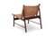 Rosewood and Cognac Leather Lounge Chair by Jorge Zalszupin, Brazil, 1955 2