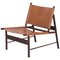 Rosewood and Cognac Leather Lounge Chair by Jorge Zalszupin, Brazil, 1955, Image 1