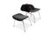 Chaise de Salle à Manger DMC Noire par Eames pour Vitra 2