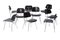 Black DMC Dining Chair by Eames for Vitra 4