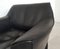 Black Leather CAB 415 Lounge Chairs by Mario Bellini for Cassina, 1980s, Set of 2 3