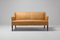 Danish Sofa in Camel Leather in the Style of Nanna Ditzel 4