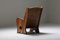 Italian Armchairs in Stained Beech, 1940s, Set of 2, Image 9