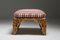 Bamboo Ottoman from Arpex, Italy, 1970s, Set of 2, Image 8