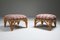 Bamboo Ottoman from Arpex, Italy, 1970s, Set of 2, Image 2