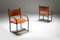 Poltrone Mid-Century moderne in pelle color cognac, anni '60, set di 2, Immagine 2