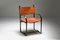 Poltrone Mid-Century moderne in pelle color cognac, anni '60, set di 2, Immagine 7