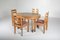 Rationalist Oval Dining Set in Oak by Axel Einar Hjorth, Holland, 1920s, Set of 5, Image 4